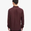 Chemise Organic Button Down en coton bio - Rouge sang de bœuf