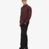Chemise Organic Button Down en coton bio - Rouge sang de bœuf
