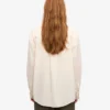 Chemise oversize bio - Blanc ivoire
