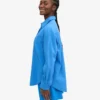 Chemise oversize bio - Bleu Pacifique