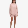 Chemise oversize bio - Rose délavé
