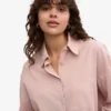 Chemise oversize bio - Rose délavé