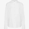 Chemise oversize en coton bio - Blanc optique