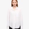 Chemise oversize en coton bio - Blanc optique