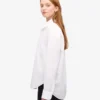Chemise oversize en coton bio - Blanc optique