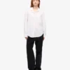 Chemise oversize en coton bio - Blanc optique