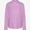 Chemise oversize en coton bio - Fleur de cerisier