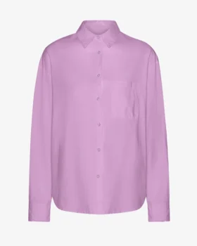 Chemise oversize en coton bio - Fleur de cerisier
