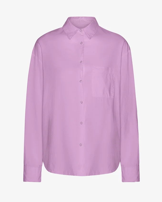 Chemise oversize en coton bio - Fleur de cerisier