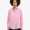 Chemise oversize en coton bio - Fleur de cerisier