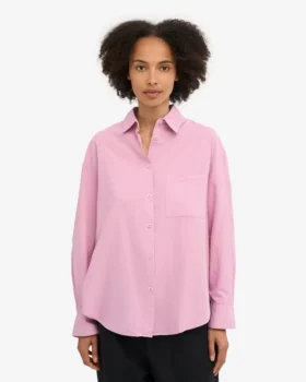 Chemise oversize en coton bio – Fleur de cerisier