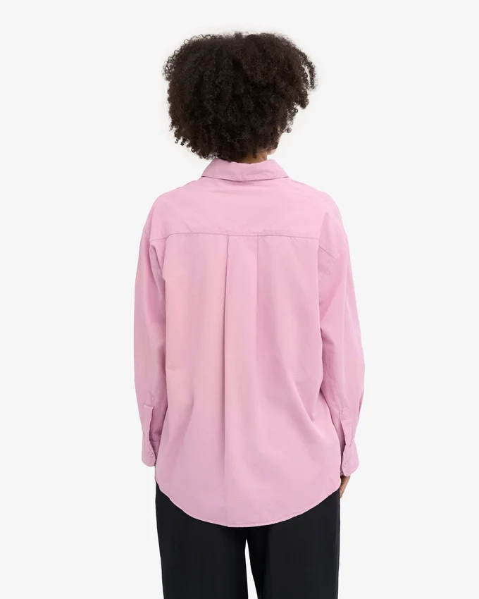 Chemise oversize en coton bio - Fleur de cerisier