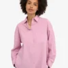 Chemise oversize en coton bio - Fleur de cerisier