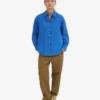 Chemise oversize en lin - Bleu Pacifique