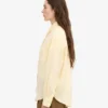 Chemise oversize en lin - Jaune pâle