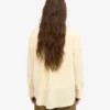 Chemise oversize en lin - Jaune pâle