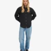 Chemise oversize en lin - Noir intense