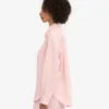 Chemise oversize en lin - Rose délavé