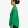 Chemise oversize en lin - Vert Kelly