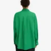 Chemise oversize en lin - Vert Kelly