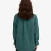 Chemise oversize en lin - Vert océan