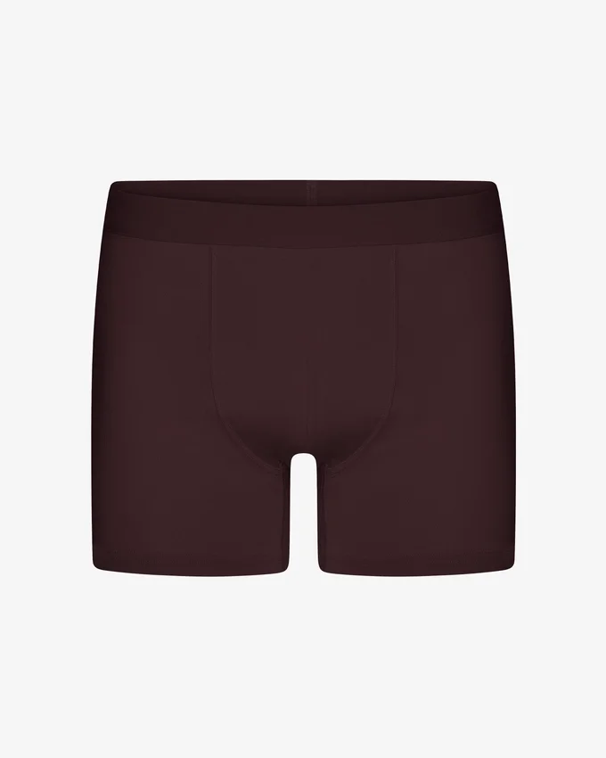 Classic Organic Boxer Briefs - Rouge sang de bœuf