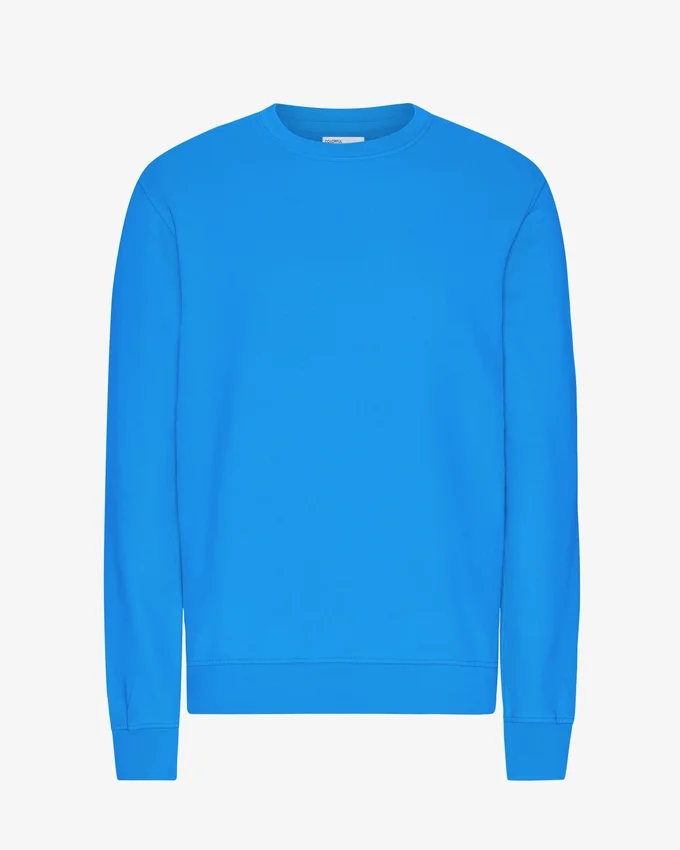 Classic Organic Crew - Bleu Pacifique