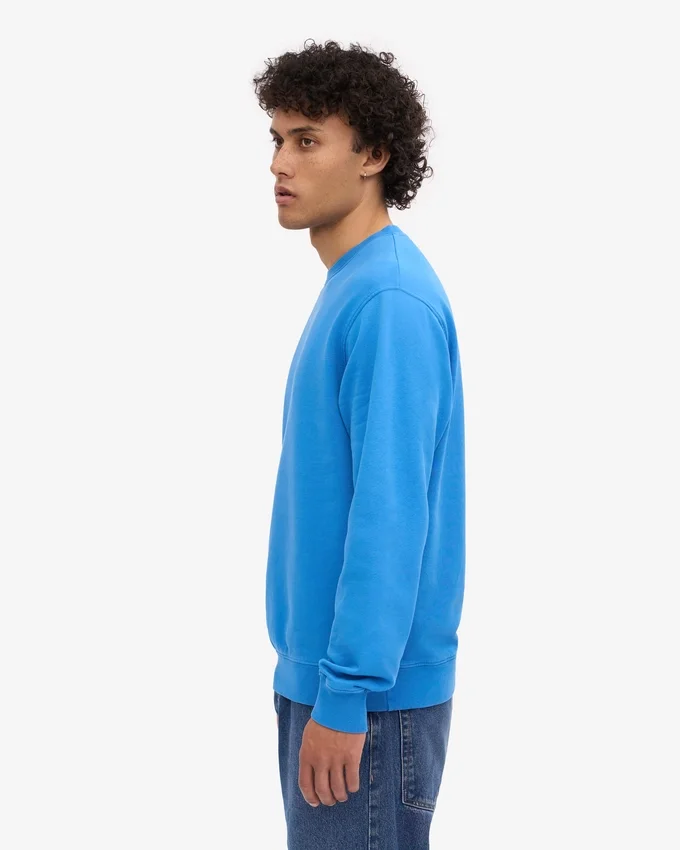 Classic Organic Crew - Bleu Pacifique