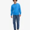 Classic Organic Crew - Bleu Pacifique
