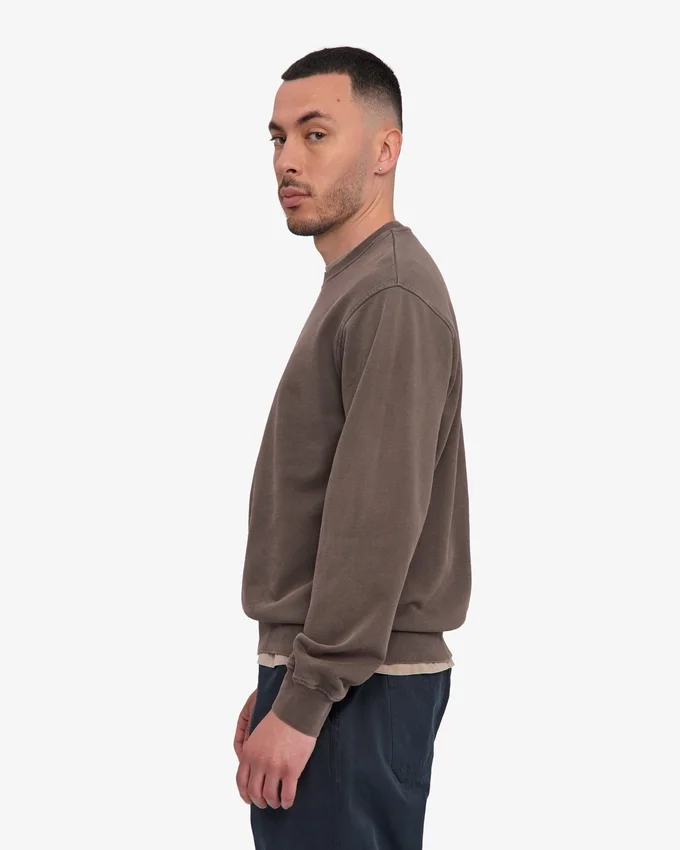 Classic Organic Crew - Boue délavée