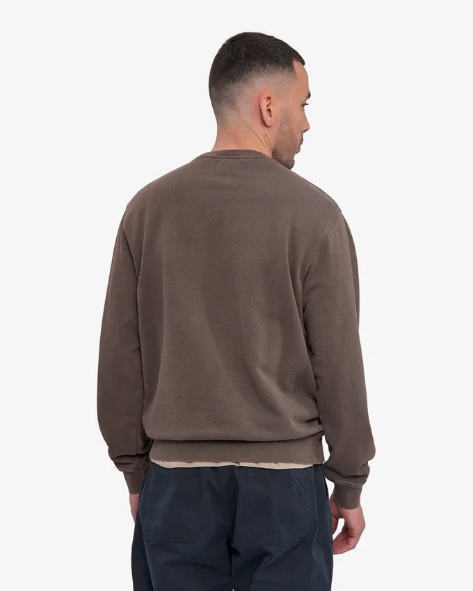 Classic Organic Crew - Boue délavée