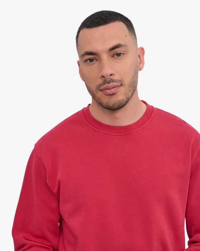 Classic Organic Crew - Faded Red
