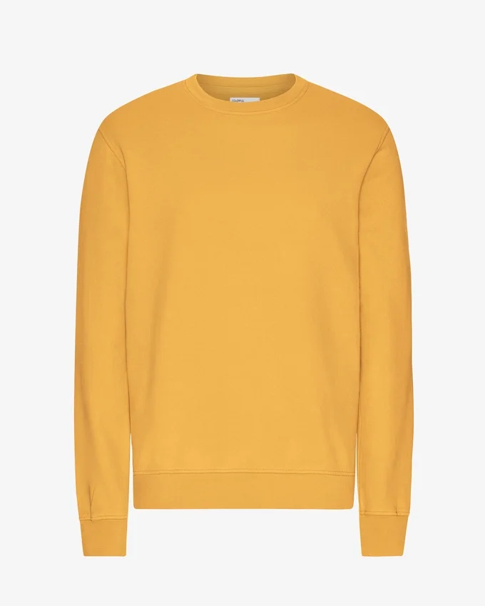 Classic Organic Crew - Jaune brûlé