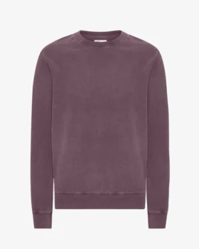 Classic Organic Crew - Raisin délavé