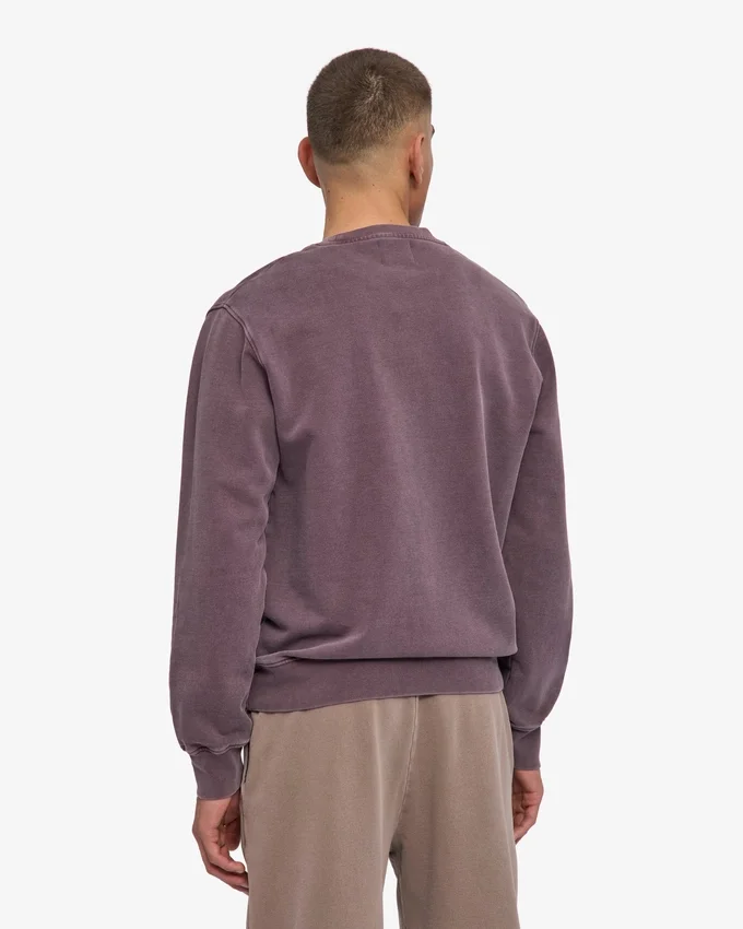 Classic Organic Crew - Raisin délavé