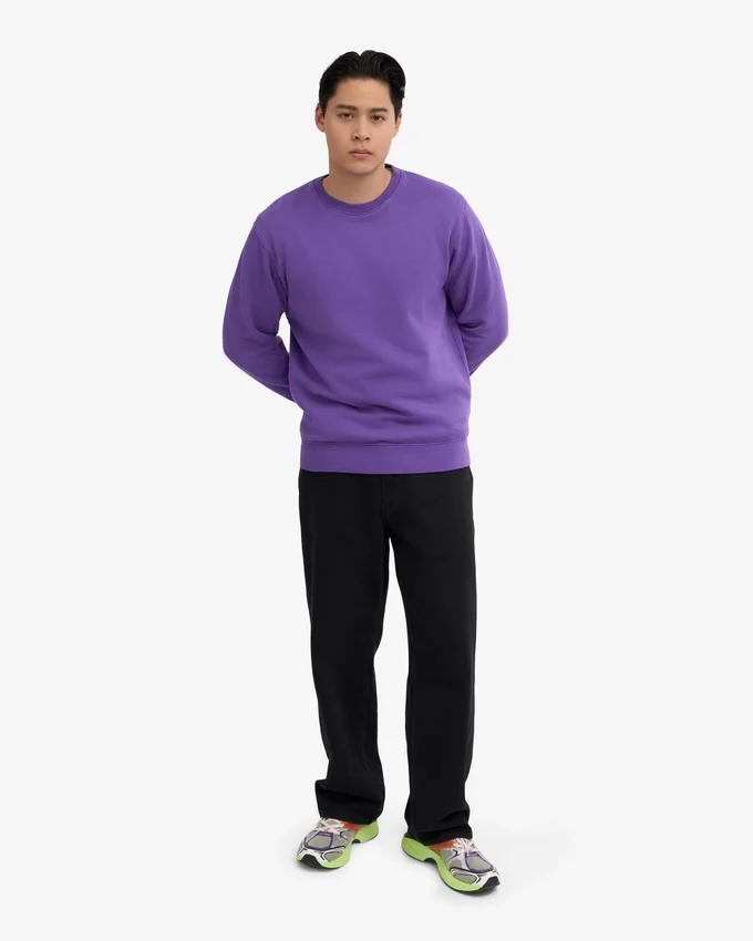 Classic Organic Crew - Violet ultra