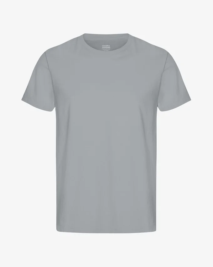 Classic Organic Tee - Bleu acier