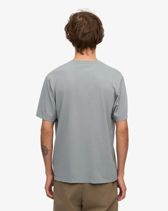 Classic Organic Tee - Bleu acier