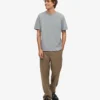 Classic Organic Tee - Bleu acier