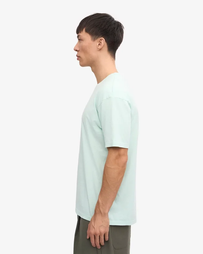 Classic Organic Tee - Bleu aqua clair