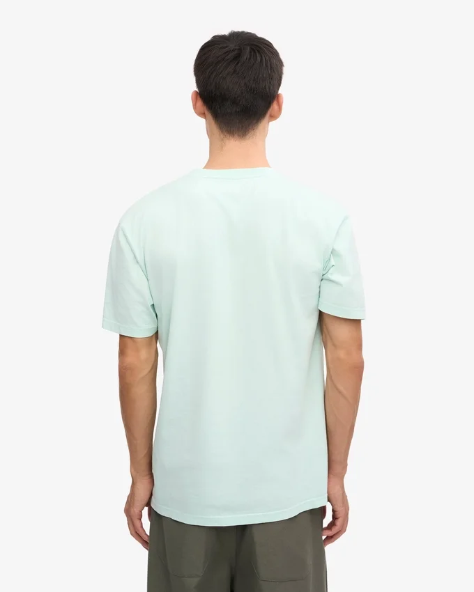 Classic Organic Tee - Bleu aqua clair