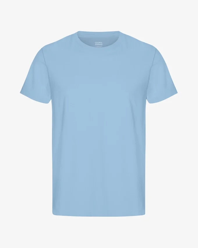 Classic Organic Tee - Bleu bord de mer