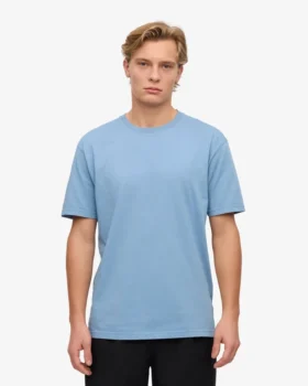 Classic Organic Tee – Bleu bord de mer