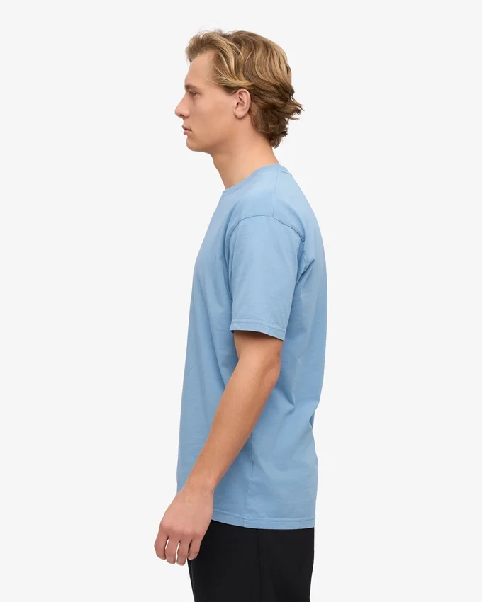 Classic Organic Tee - Bleu bord de mer