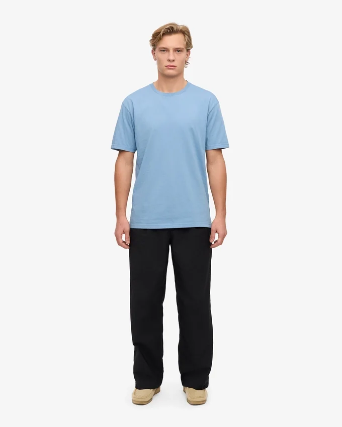 Classic Organic Tee - Bleu bord de mer