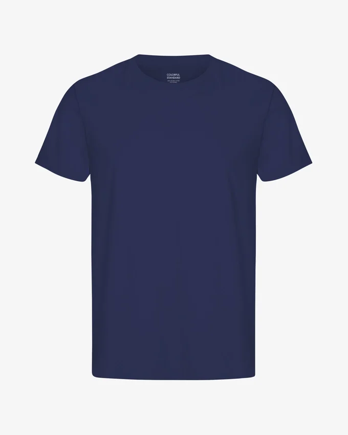Classic Organic Tee - Bleu marine