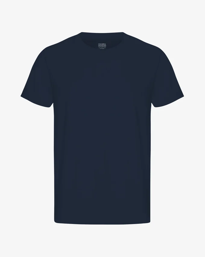 Classic Organic Tee - Bleu marine