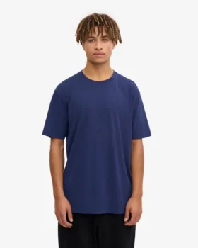 Classic Organic Tee – Bleu marine