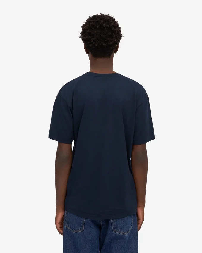 Classic Organic Tee - Bleu marine