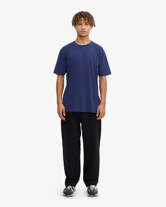 Classic Organic Tee - Bleu marine